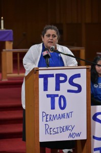 Patricia Hernandez 
Is a beneficiary of the TPS Temporary Protection Status. She is been in U.S for over 20 years. She is a dental technician, Mather, Business Owner but also a good community member that is always ready to help others. Patricia is part of the Local and national TPS Alliance fighting for Permanent Residency for those who are under the TPS. It's about time Patricia Says, We are good people and we deserve to get the Permanent Residency.