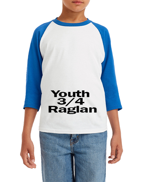 Youth 34 Raglan